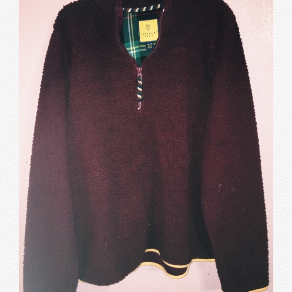 Cozy half-zip